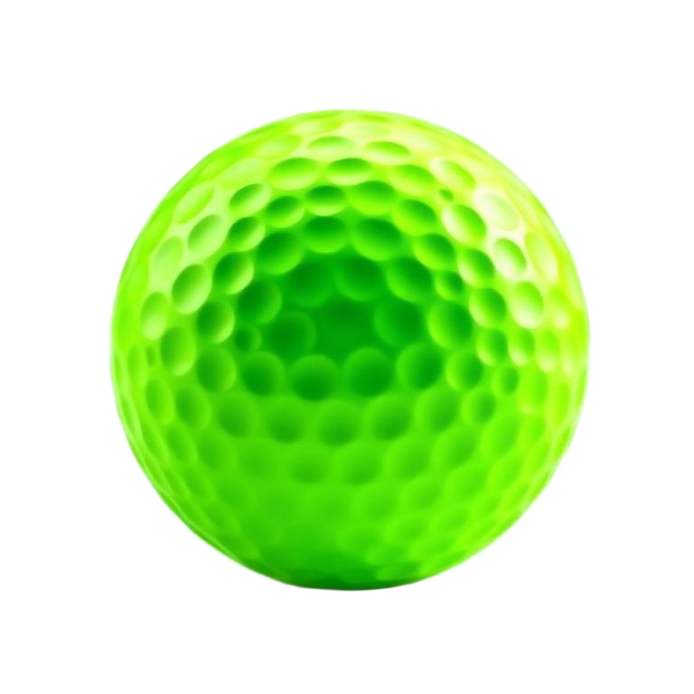 Neon golf ball